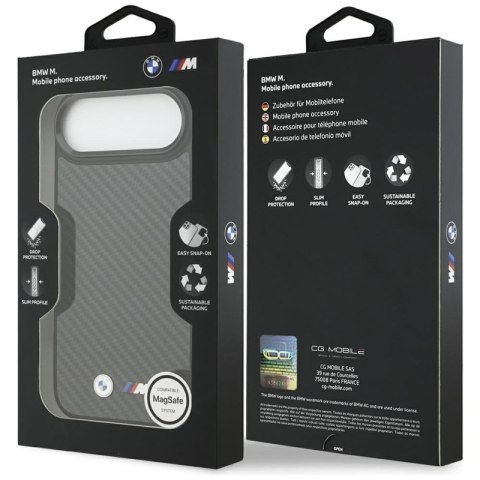 BMW M Kevlar Matt MagSafe - Etui iPhone Air (czarny)