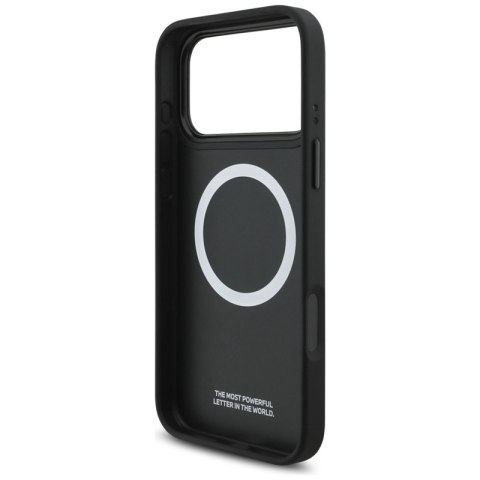 BMW M Perforated Stripe Logo MagSafe - Etui iPhone 17 Pro Max (niebieski)