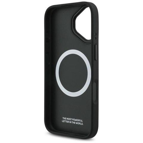 BMW M Quilted Logo MagSafe - Etui iPhone 17 (czarny)