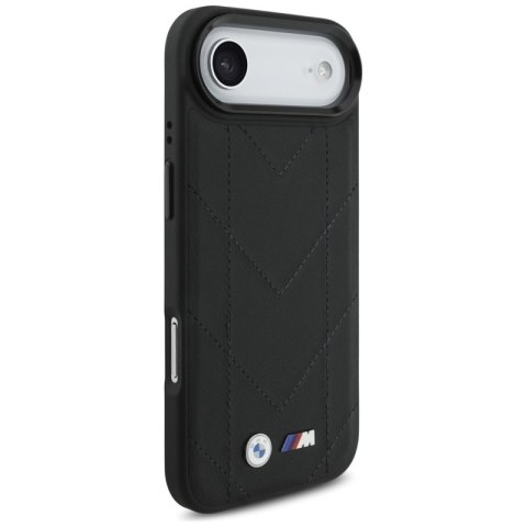 BMW M Quilted Logo MagSafe - Etui iPhone Air (czarny)