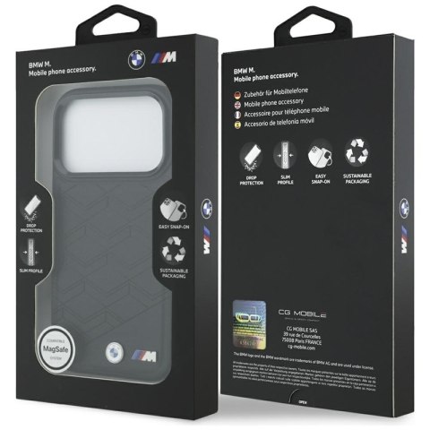 BMW M Shape Logo MagSafe - Etui iPhone 17 Pro (czarny)