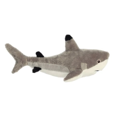 Eco Nation - Pluszowa maskotka / przytulanka Rekin Żarłacz Czarnopłetwy 38 cm Eco-Friendly