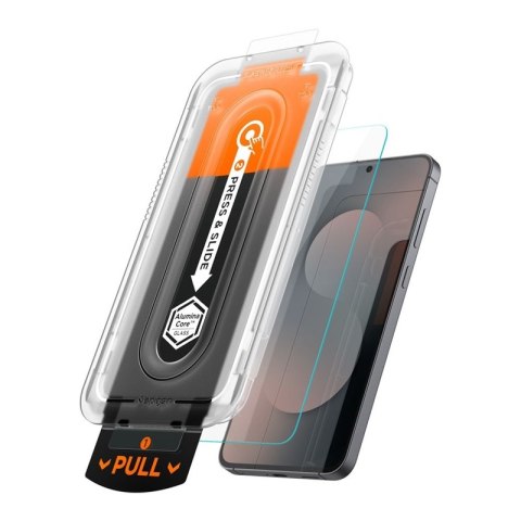 Spigen GLAS.TR EZ Fit Pro 2-Pack - Szkło hartowane do Samsung Galaxy S25 FE (2 szt)