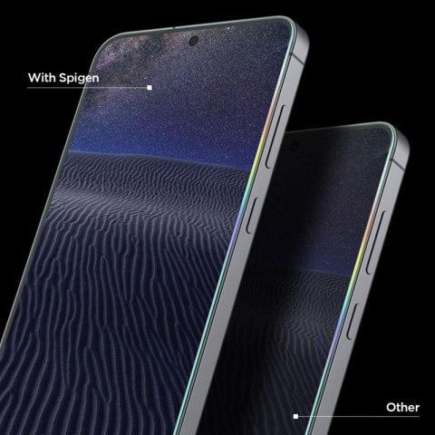 Spigen GLAS.TR EZ Fit Pro 2-Pack - Szkło hartowane do Samsung Galaxy S25 FE (2 szt)