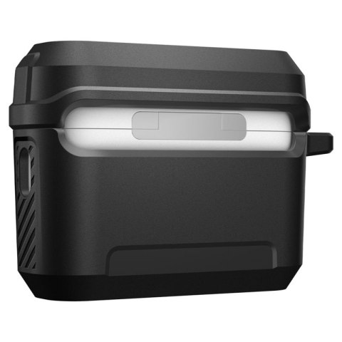 Spigen Lock Fit - Pancerne etui do Apple AirPods Pro 3 (Matte Black)