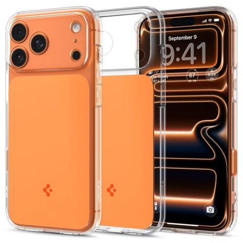 Spigen Ultra Hybrid T Mag MagSafe - Etui do iPhone 17 Pro (Glossy Orange)