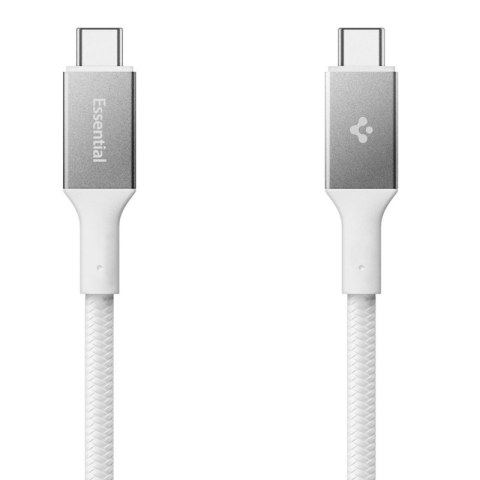 Spigen EB10015CC Essential - Kabel USB-C do USB-C PD 100W 1.5m (Biały)