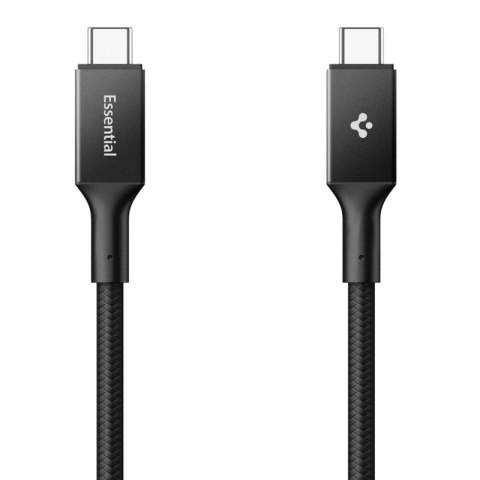 Spigen EB10015CC Essential - Kabel USB-C do USB-C PD 100W 1.5m (Czarny)