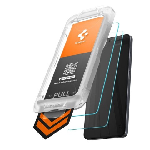 Spigen GLAS.TR EZ Fit Pro AC HD 2-Pack - Szkło hartowane do Samsung Galaxy S26+ (2 szt)