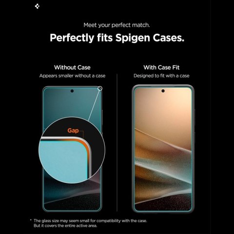 Spigen GLAS.TR EZ Fit Pro AC HD 2-Pack - Szkło hartowane do Samsung Galaxy S26+ (2 szt)