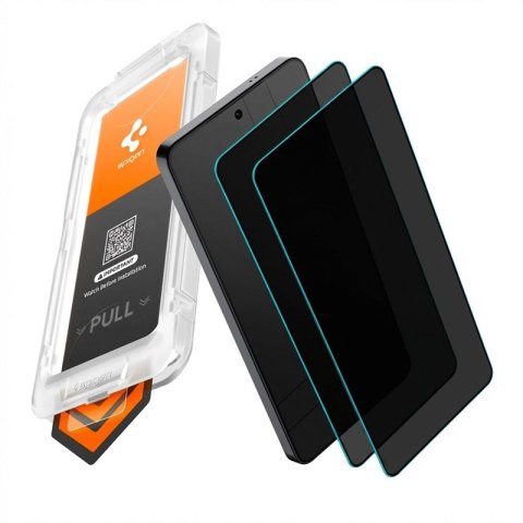Spigen Glas.tR EZ Fit Pro AC HD Privacy 2-Pack - Hartowane szkło prywatyzujące Samsung Galaxy S26+ (2 szt)