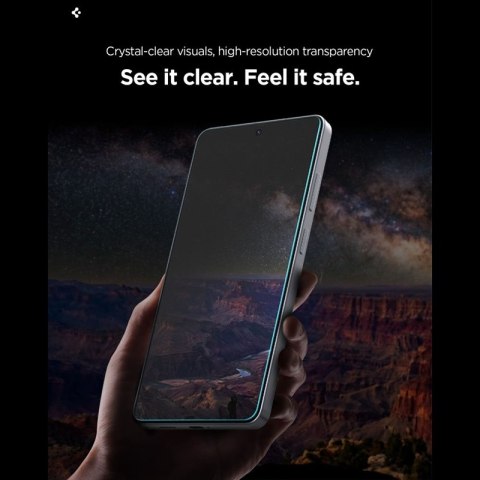Spigen Glas.tR EZ Fit Pro AC HD Privacy 2-Pack - Hartowane szkło prywatyzujące Samsung Galaxy S26+ (2 szt)