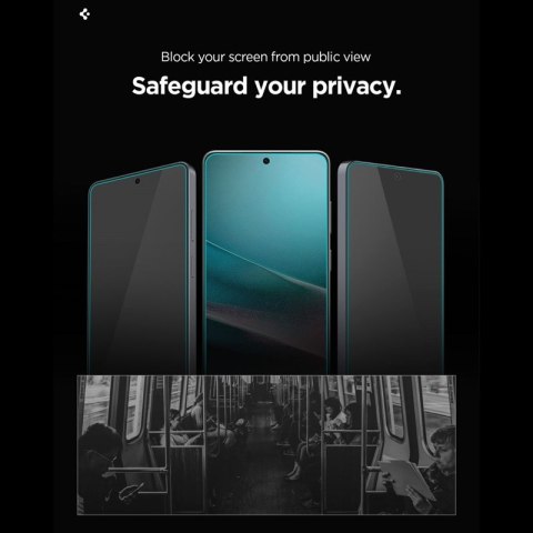 Spigen Glas.tR EZ Fit Pro AC HD Privacy 2-Pack - Hartowane szkło prywatyzujące Samsung Galaxy S26+ (2 szt)