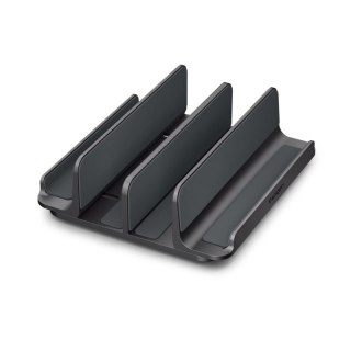 Spigen LD208S4 Vertical Laptop Stand - Aluminiowy organizer / stojak na 4 urządzenia (Space Grey)