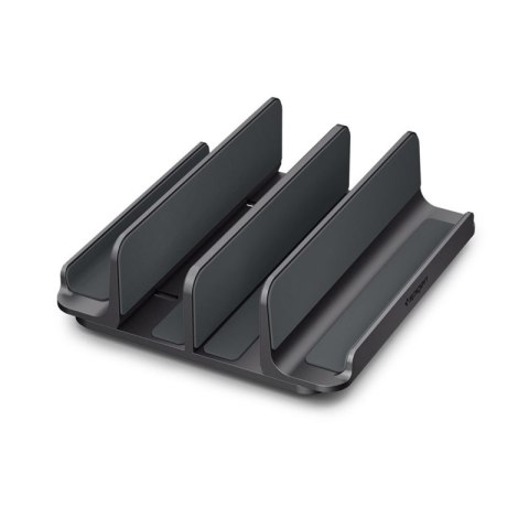 Spigen LD208S4 Vertical Laptop Stand - Aluminiowy organizer / stojak na 4 urządzenia (Space Grey)
