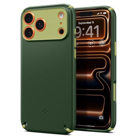 Spigen Nano Pop Hybrid Mag MagSafe - Etui do iPhone 17 Pro (Avo Green)