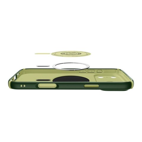 Spigen Nano Pop Hybrid Mag MagSafe - Etui do iPhone 17 Pro (Avo Green)