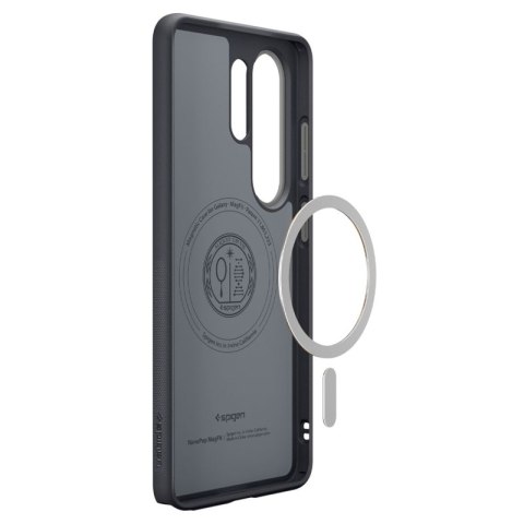 Spigen Nano Pop Mag MagSafe - Etui do Samsung Galaxy S26 Ultra (Black Sesame)