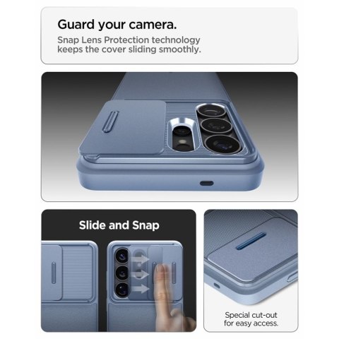 Spigen Optik Armor - Etui do Samsung Galaxy S26 Ultra (Light Blue)