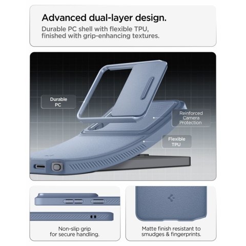 Spigen Optik Armor - Etui do Samsung Galaxy S26 Ultra (Light Blue)