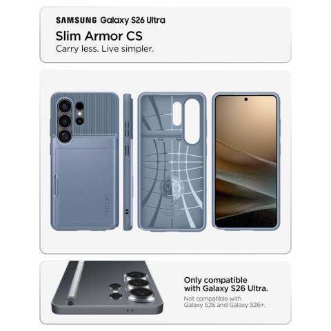 Spigen Slim Armor CS - Etui do Samsung Galaxy S26 Ultra (Light Blue)