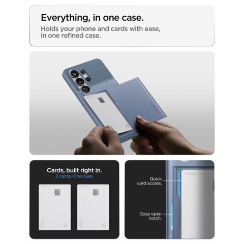 Spigen Slim Armor CS - Etui do Samsung Galaxy S26 Ultra (Light Blue)