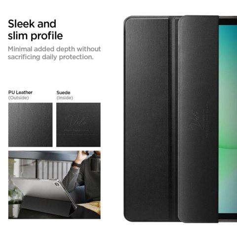 Spigen Smart Fold - Etui do Samsung Galaxy Tab A11+ / A9+ (Black)