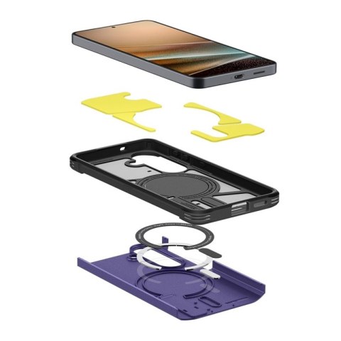 Spigen Tough Armor MagSafe - Etui do Samsung Galaxy S26+ (Ash Violet)