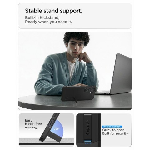 Spigen Tough Armor MagSafe - Etui do Samsung Galaxy S26+ (Black)