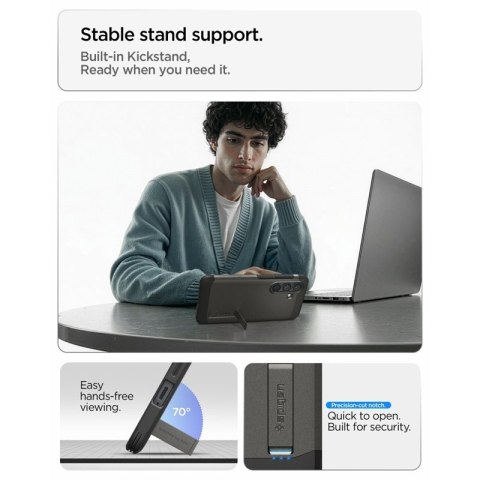 Spigen Tough Armor MagSafe - Etui do Samsung Galaxy S26+ (Gunmetal)