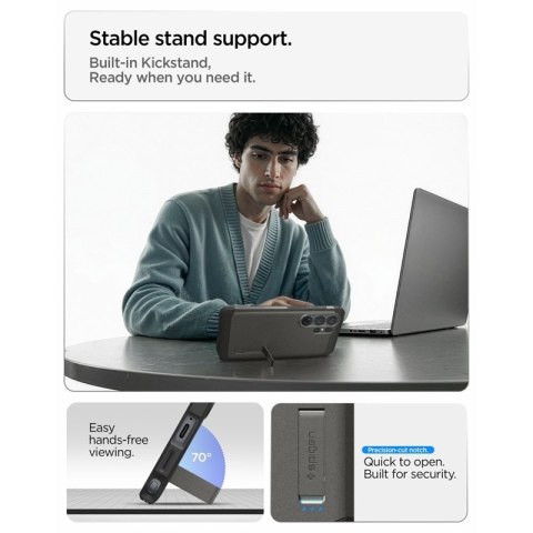 Spigen Tough Armor MagSafe - Etui do Samsung Galaxy S26 Ultra (Gunmetal)