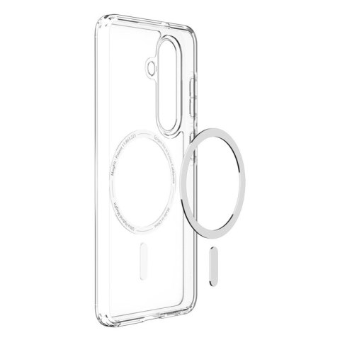 Spigen Ultra Hybrid Mag MagSafe - Etui do Samsung Galaxy S26+ (Clear/White)
