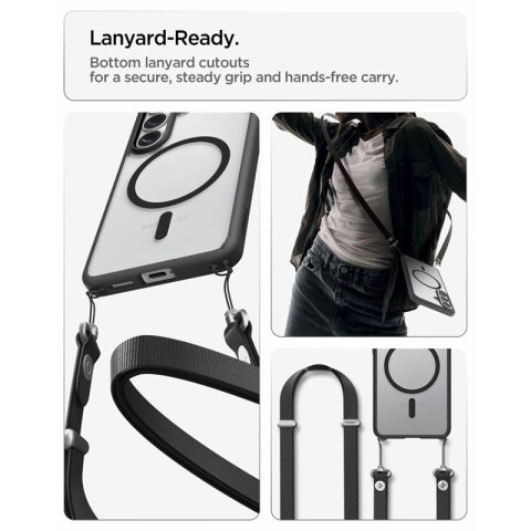 Spigen Ultra Hybrid Mag MagSafe - Etui do Samsung Galaxy S26+ (Matte Black)