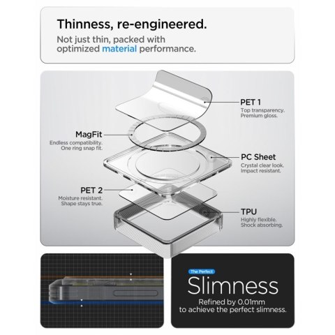 Spigen Ultra Hybrid Mag MagSafe - Etui do Samsung Galaxy S26+ (Neo One)
