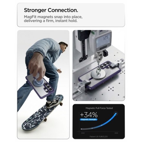 Spigen Ultra Hybrid Mag MagSafe - Etui do Samsung Galaxy S26 Ultra (Deep Purple)