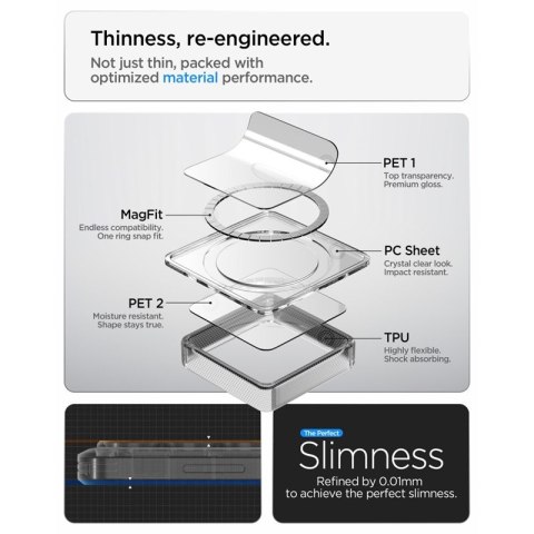 Spigen Ultra Hybrid Mag MagSafe - Etui do Samsung Galaxy S26 Ultra (Matte Black)