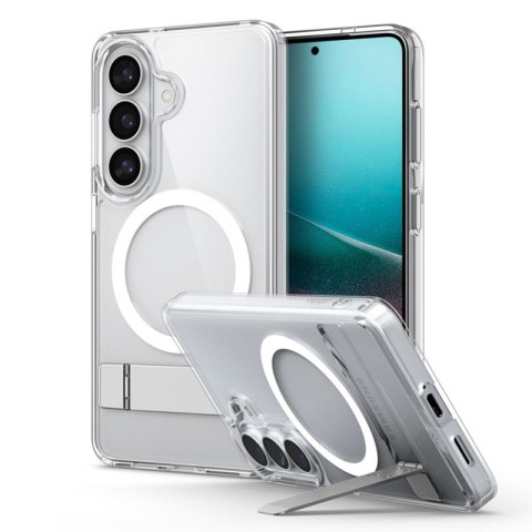 Spigen Ultra Hybrid S Mag MagSafe - Etui do Samsung Galaxy S26+ (Clear/White)