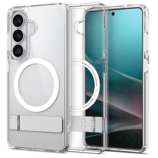 Spigen Ultra Hybrid S Mag MagSafe - Etui do Samsung Galaxy S26 (Clear/White)