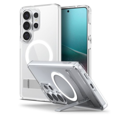 Spigen Ultra Hybrid S Mag MagSafe - Etui do Samsung Galaxy S26 Ultra (Clear/White)