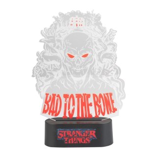 Stranger Things - Lampka nocna LED Bad To The Bone (16 x 24 cm)