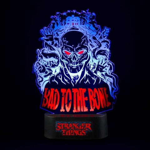 Stranger Things - Lampka nocna LED Bad To The Bone (16 x 24 cm)