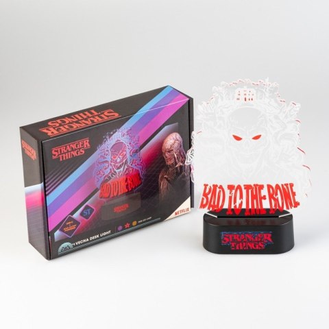 Stranger Things - Lampka nocna LED Bad To The Bone (16 x 24 cm)