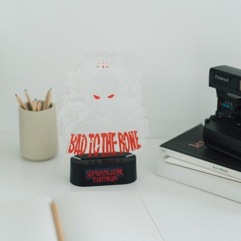 Stranger Things - Lampka nocna LED Bad To The Bone (16 x 24 cm)