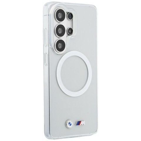 BMW IML Shockproof Metal Logo MagSafe - Etui Samsung Galaxy S26 Ultra (przezroczysty)