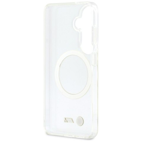 BMW IML Shockproof Metal Logo MagSafe - Etui Samsung Galaxy S26 (przezroczysty)