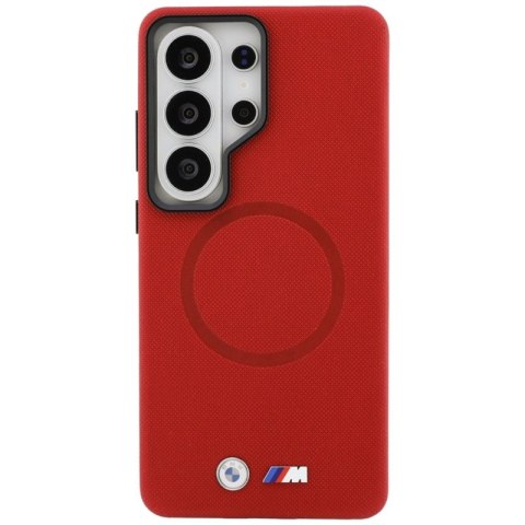 BMW M Metal Logo MagSafe - Etui Samsung Galaxy S26 Ultra (czerwony)