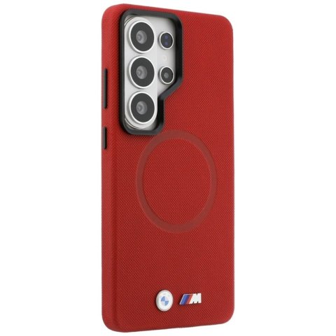 BMW M Metal Logo MagSafe - Etui Samsung Galaxy S26 Ultra (czerwony)