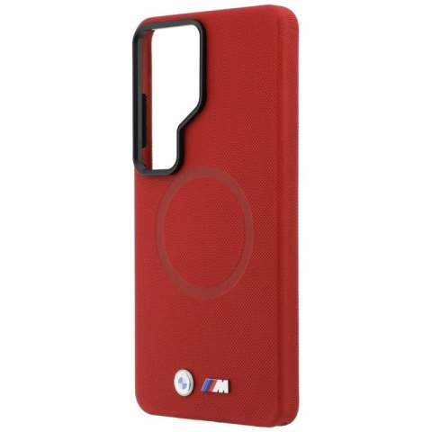 BMW M Metal Logo MagSafe - Etui Samsung Galaxy S26 Ultra (czerwony)