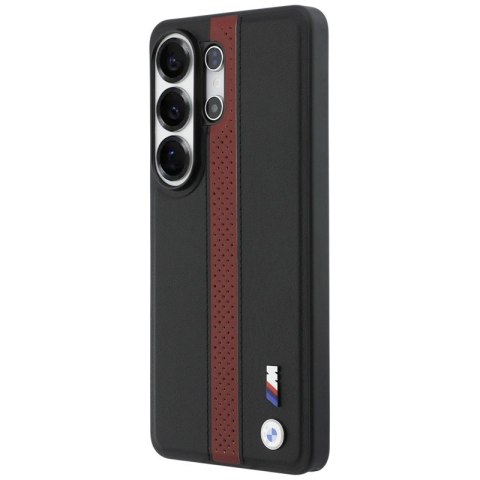 BMW M Perforated Stripe Logo MagSafe - Etui Samsung Galaxy S26 Ultra (czerwony)