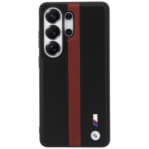 BMW M Perforated Stripe Logo MagSafe - Etui Samsung Galaxy S26 Ultra (czerwony)